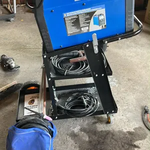 OFFSITE - Smart Tig inverter AC/DC Pulse welding machine. Comes with all accessories, tig ,stick and rods. On new cart.