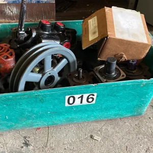 OFFSITE - 9 new hydraulic Orbit motors and 2 used, 1 new hydraulic flow control valve, 1 new auto Kickoff valve for log splitter. And 3 new Pulleys.