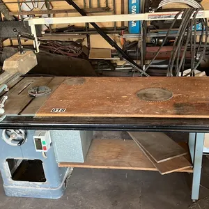 OFFSITE - Rockwell industrial 10” table saw, 220 volt motor. Table is 31”x83”