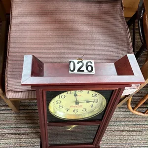 OFFSITE - Coca-Cola chime clock in great condition. May work with battery.