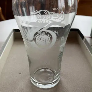 OFFSITE - 4 glass Coca-Cola glassware, 75th Anniversary Edition NHL.
