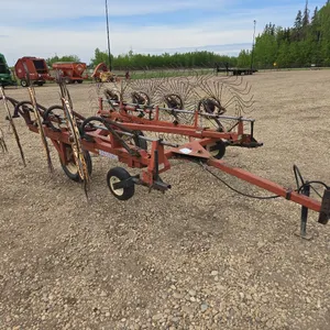 Hesston 3971 8 Wheel V Rake