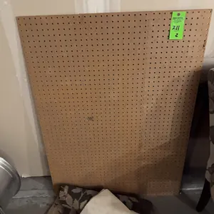 2- 2’ x 4’ pegboards
