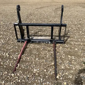 2 Prong 47" Q-Fit Bale Spear Attachment - Fits The 2018 JCB 531-70 Telehandler