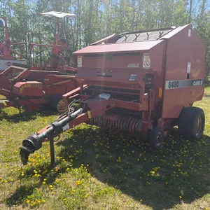 *OFFSITE* CASE 8480 ROUND BALER, PTO DRIVEN, HYD. PICK UP, FLOATATION TIRES, S/N: CFH0115977