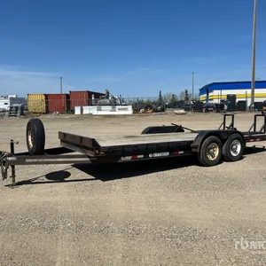 2009 Trailtech 14000 lb 20 ft T/A Equipment Trailer