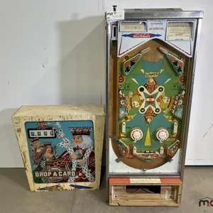 D. Gottleib "Drop A Card" Pinball Machine (Incomplete)
 UNRESERVED