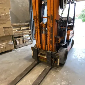 TOYOTA MODEL 5FGC25 FORKLIFT (PROPANE) -5000 LBS. LIFT CAPACITY, 4 STAGE MAST, STANDARD FORKS,