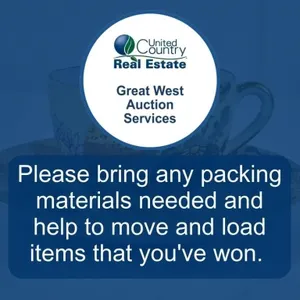 Please Bring Any Packing Supplies You'll Require