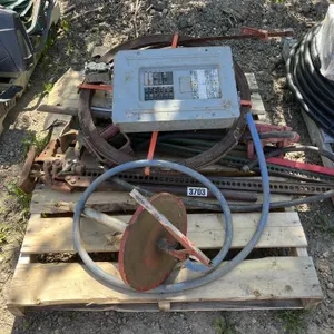 Pallet of Trailer Strap Ratchets, Snake, & More
