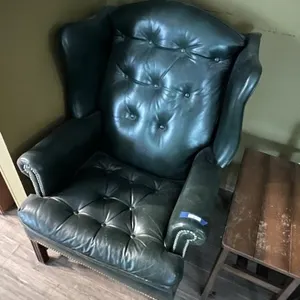Tufted Leather Chair