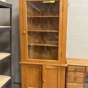 Oak Corner China Cabinet