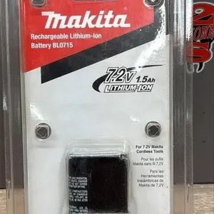 Makita Rechargeable Lithium-ion Battery for 7.2V