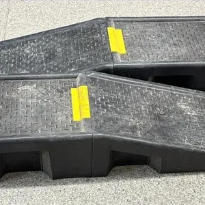 Poly Vehicle Ramps. Cracked Piece.