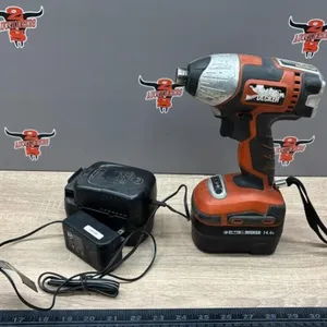 Black & Decker14.4V Impact & Charger. Untested.