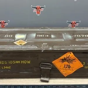 Brown Ammunition Box 33�L x 10�W x 6�D. *TC