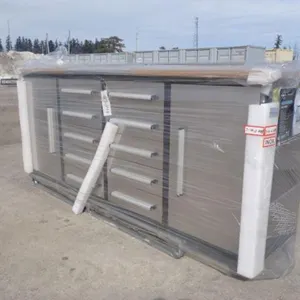 UNUSED Steelman 7 Ft Stainless Steel Garage