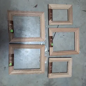 5 wood frames