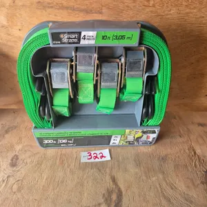 4 new 10 foot ratchet, straps.