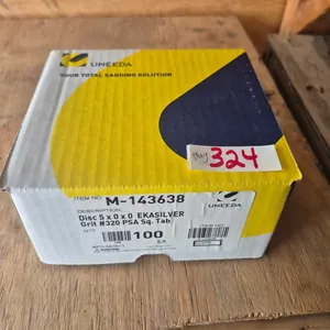 New 100 pieces, 5 inch 320 sanding grit.
