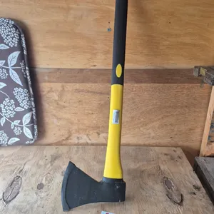 New axe with fiberglass handle.