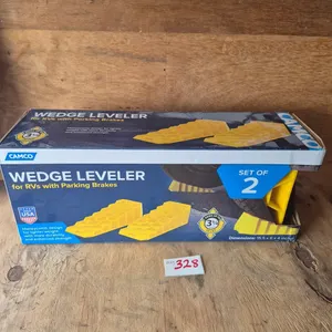 New RV wedge leveler.