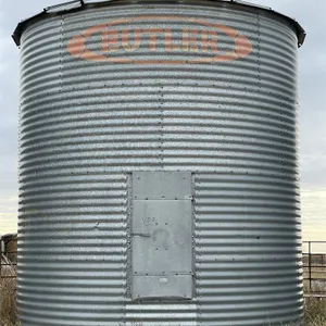 BUTLER ±1850 Bushel 4 Ring X 14 Ft. Flat Bottom Grain Bin w/ Wood Floor