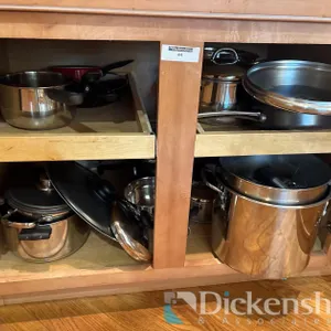 KITCHEN POTS AND PANS