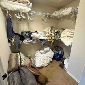 ENTIRETY OF LINEN CLOSET