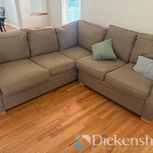 BIEGE L-SHAPED COUCH