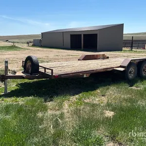 1989 Southwest Oil & Gas Services  Homebuilt 18 ft T/A Equipment Trailer