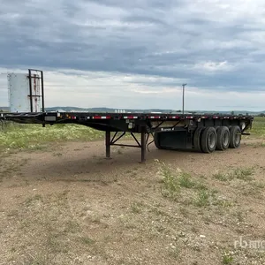 2011 Lode King 44 ft Tri/A Flatbed Oilfield Trailer