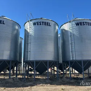 Westeel 1805 +/- 4900 bu 5 Ring Hopper Grain Bin