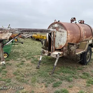 Shop built fuel tank trailer