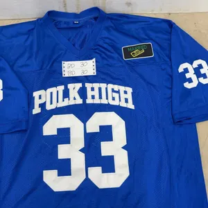 Vintage Married With Children Al Bundy Polk High Football Jersey TV Promo Mens XXL