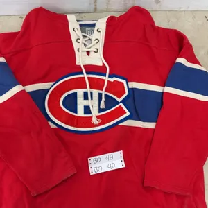 Vintage Montreal Canadiens Men's XXL Hockey Jersey Sweatshirt