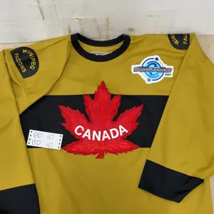 Vintage Nike Winnipeg Falcons Olympic Hockey Jersey, Men's XL