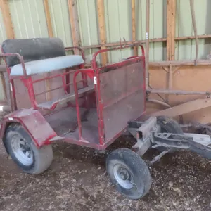Horse Training 4-Wheel Cart