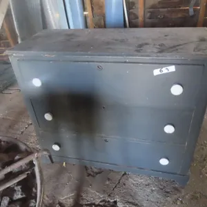 Antique Wood Dresser, 3 Drawers
