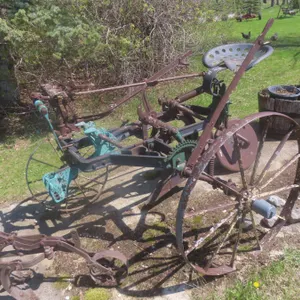 Single Sulky Plow with Steel Wheel