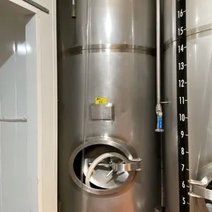 RIPLEY STAINLESS COMMERCIAL 18HLC NOT JACKETED BRIGHT TANK WITH 1800L CAPACITY