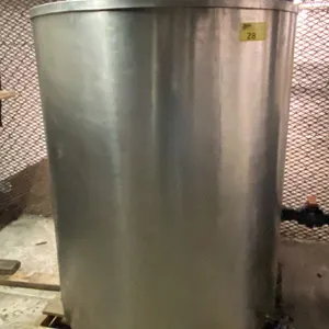LARGE STAINLESS STEEL TANK WITH POSSIBLY GLYCOL CONTENTS *MUST BE PROPERLY DRAINED PRIOR TO