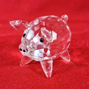 Swarovski Crystal pig
