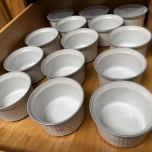 Noritake stoneware custard bowls (14)
