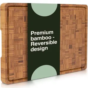 NEW $84 (16.5"x11.8") Bamboo Cutting Board
