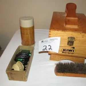 Shoe Shine Kit and Massager