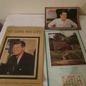 J F Kennedy Paper and others
