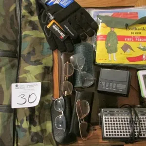 Radio, Gloves, Gun Holder and more