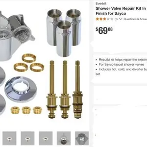 Everbilt Sayco Shower Valve Repair Kit