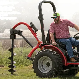 Mahindra 3 point Auger attachment for Tractor